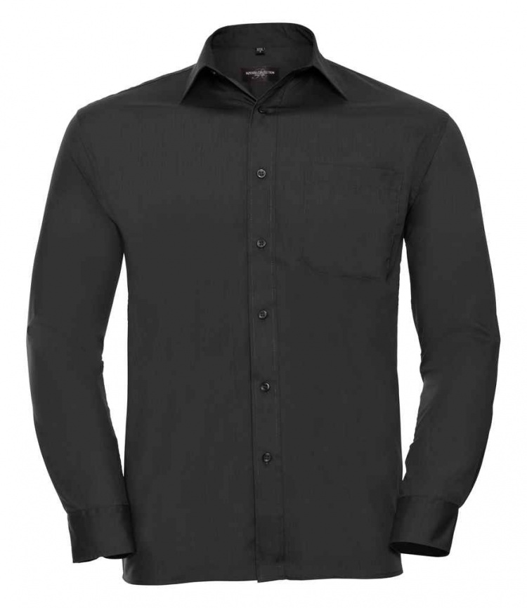 Russell Collection 934M Long Sleeve Easy Care Poplin Shirt